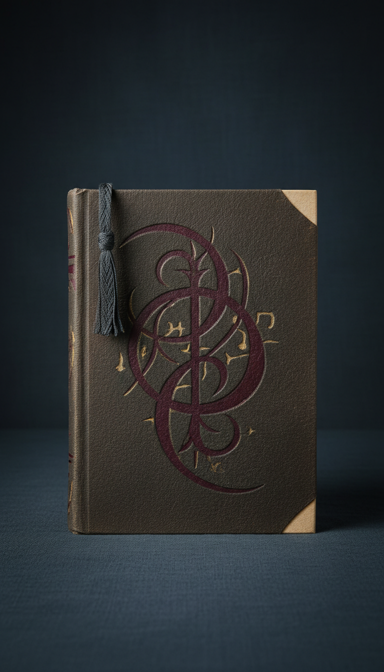 Hardcover Occult Book with Gilded Edges